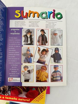 5 revistas para hacer punto bebes
