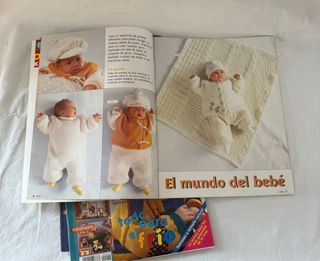 5 revistas para hacer punto bebes