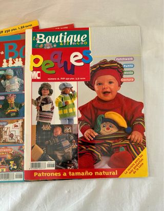 5 revistas para hacer punto bebes