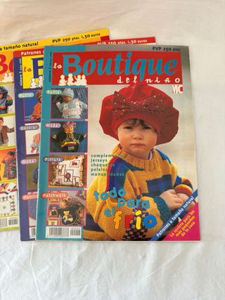 5 revistas para hacer punto bebes