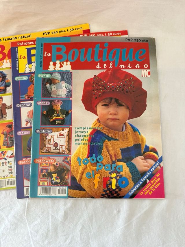 5 revistas para hacer punto bebes