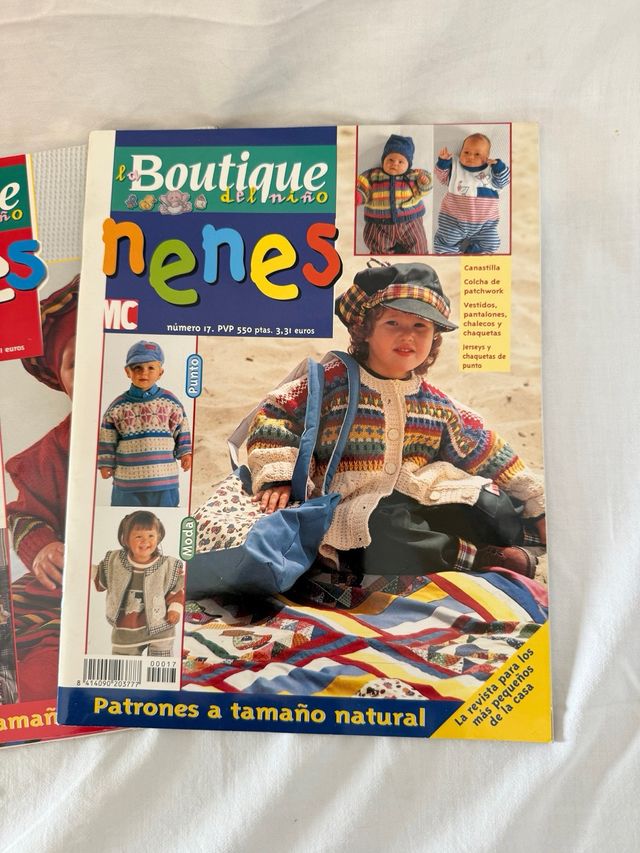 5 revistas para hacer punto bebes