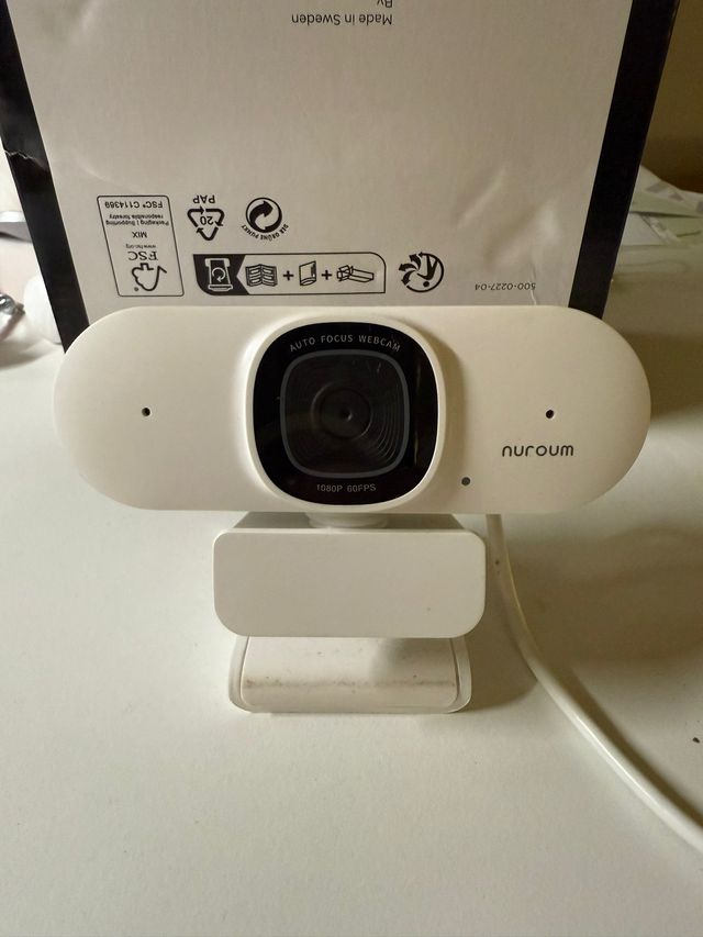 Cámara Web Nurom Auto Focus 