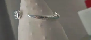 Pulsera Uno de 50 Aguja Plata