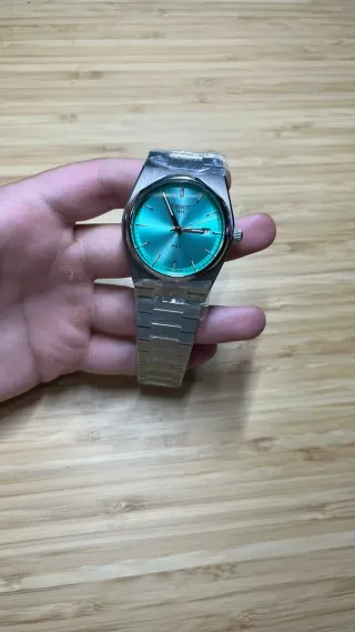 Reloj Tissot PRX Quartz Azul Tiffany