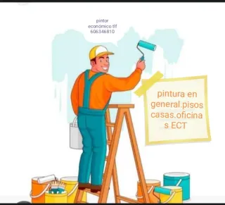 Pintor económico.limpio y formal.