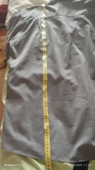 Camisa de vestir gris LATINO'S Talla L