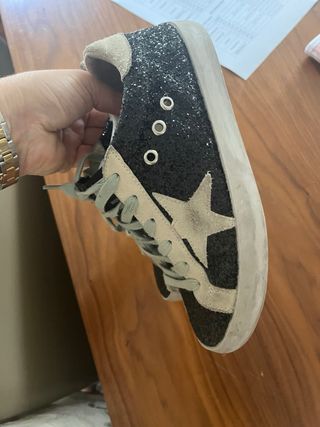 Golden Goose Sneakers Beige y Negro