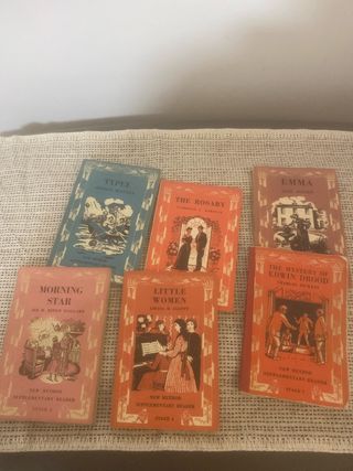 Colección de literatura en inglés años 50-60