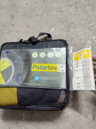 Fundas textiles para nieve Polartex sin usar