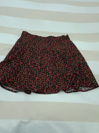 Falda pantalón corta floral