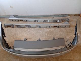 Parachoques trasero y faldones Audi s7