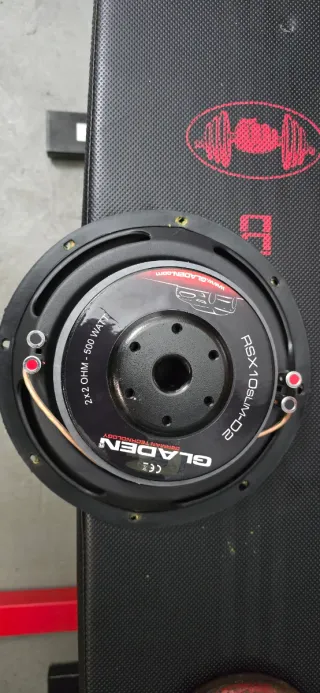 Subwoofer Gladen RSX slim 10 D2