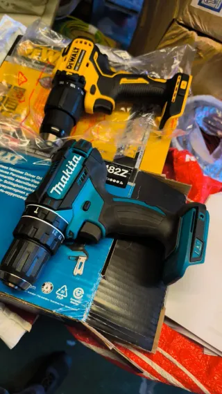 Taladro Atornillador Makita y Dewalt