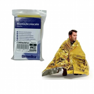 Manta Térmica rescate Primeros Auxilios Doble Car