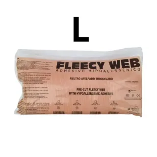 FLEECY WEB troquelado 8,6x5cm 100 piezas