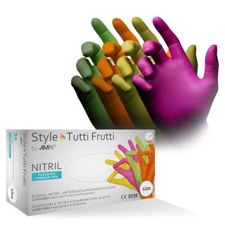Guantes Nitrilo Tutti Frutti S/P Caja 100