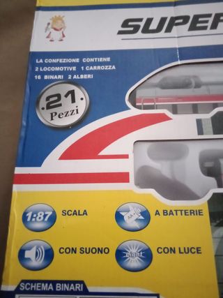 Super Freccia Treno 21 Pezzi
