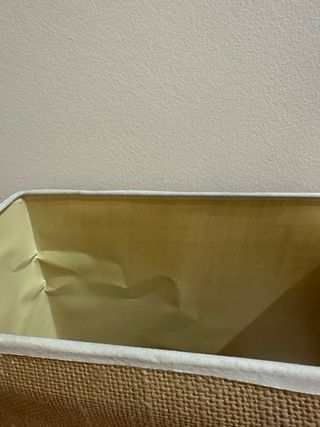 Juego 2 Lámparas Mesa Tela y Piel