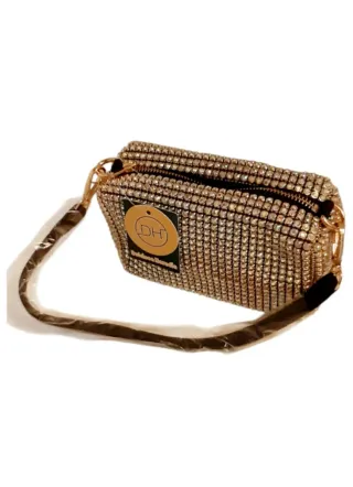 Bolsa preta com brilhantes DULCINEA HEREDIA