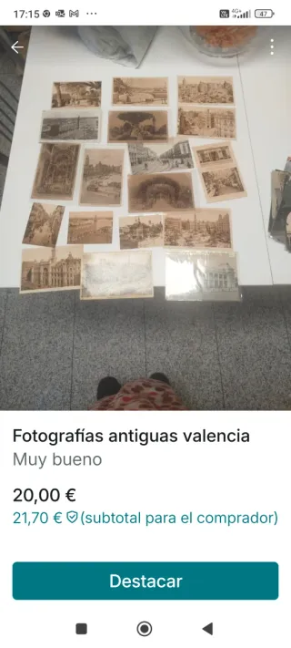 Lote Postales Antiguas Valencia