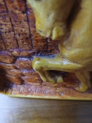 Bassorilievo A. Oggioni vintage cavallo