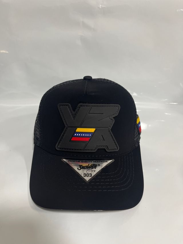Gorra VNZA Venezuela Negra Moda Chic