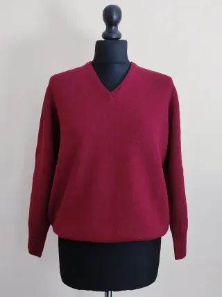 Pullover Borgoña Vintage