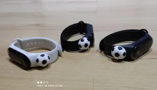 Lote 3 relojes LED con diseño de balón de fútbol