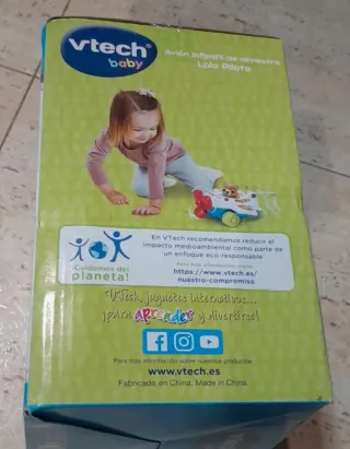 Avión arrastre VTech Lolo Piloto 9-36 meses