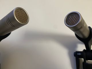 2 Micrófonos RODE NT5 Condensador overheads.