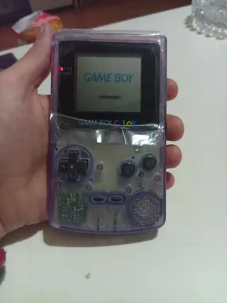 Nintendo Game Boy Color Transparente Morado