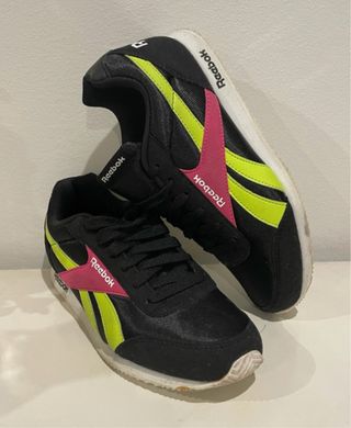 Zapatillas Reebok Mujer Negras y Rosas