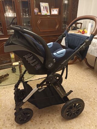 Trío Kinderkraft: Silla, Capazo y Grupo 0