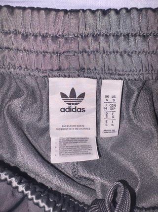 Pantalón Chándal Adidas Gris Talla M