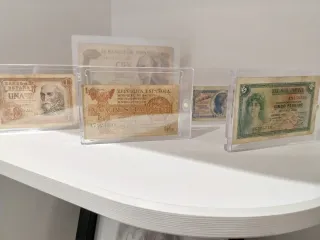 Billetes República Española Pesetas