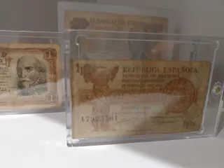 Billetes República Española Pesetas