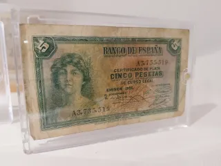 Billetes República Española Pesetas