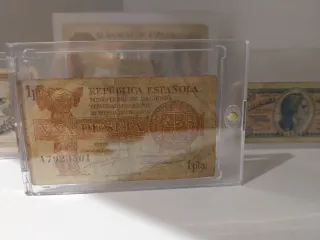 Billetes República Española Pesetas