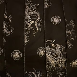 Vestito Mini con Stampa Drago