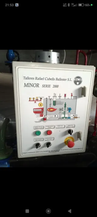 Generador de vapor industrial