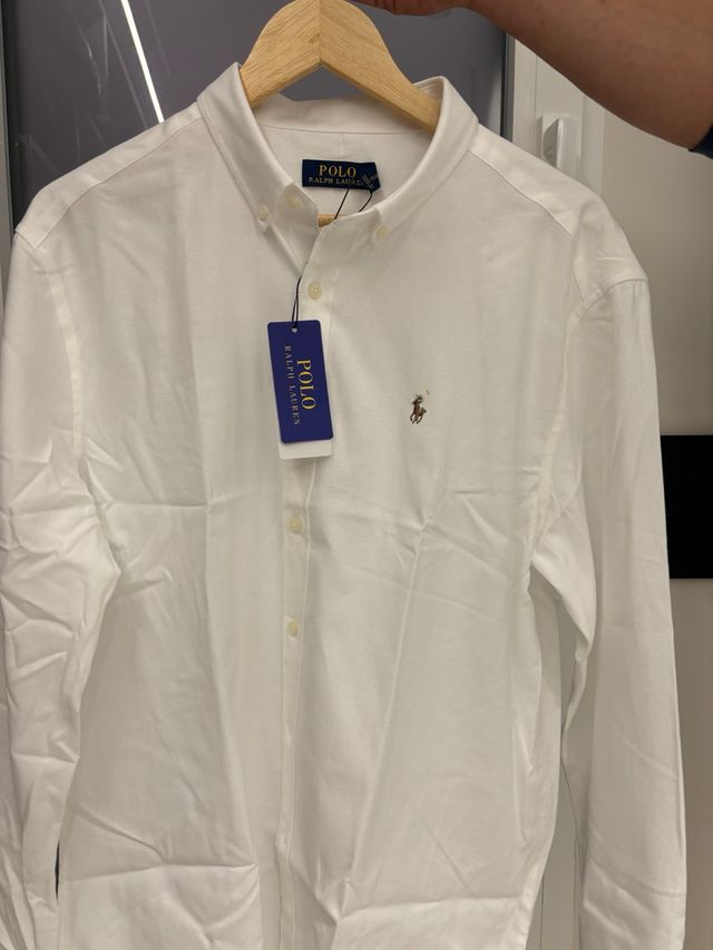 Camisa Polo Ralph Lauren Blanca