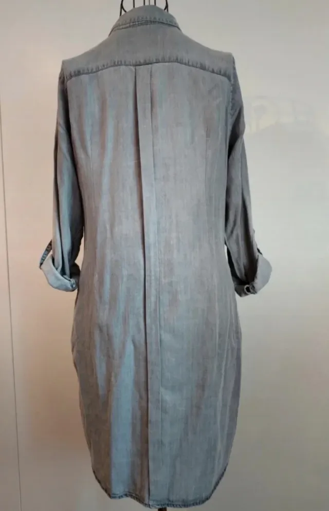 Abito lungo in denim