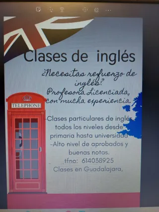 Clases de inglés