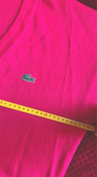 LACOSTE CARDIGAN VINTAG REBECA MUJER HOMBRE ROSA M