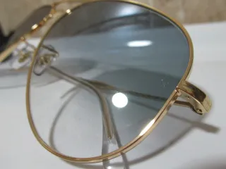Ray-Ban Aviator Azules Degradados Dorado