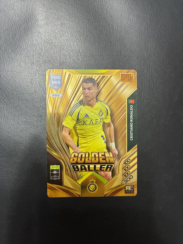 Cristiano Ronaldo Adrenalyn FIFA 365 Golden Baller
