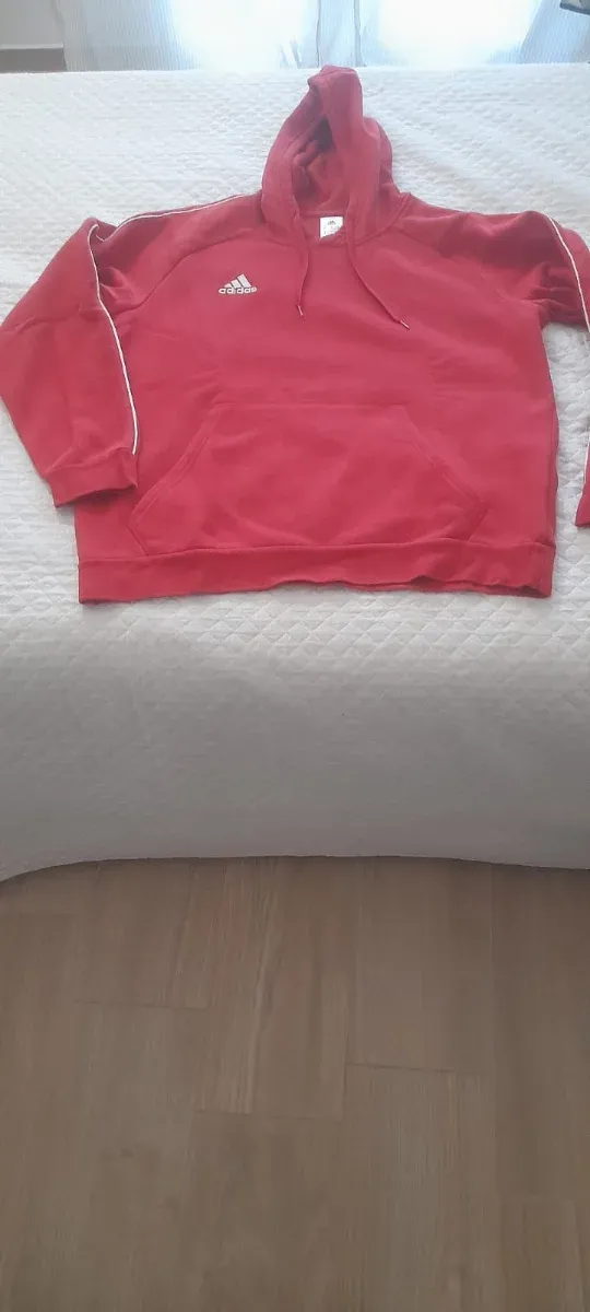 Felpa Adidas Rossa Taglia XL