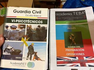 Temario oposición Guardia civil