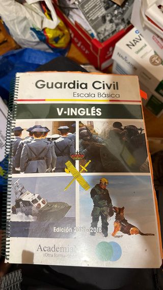 Temario oposición Guardia civil